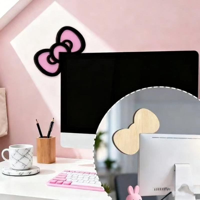 New 1/2Pcs Wooden Bowknot PC A - đánh giá và giá Office Technologies