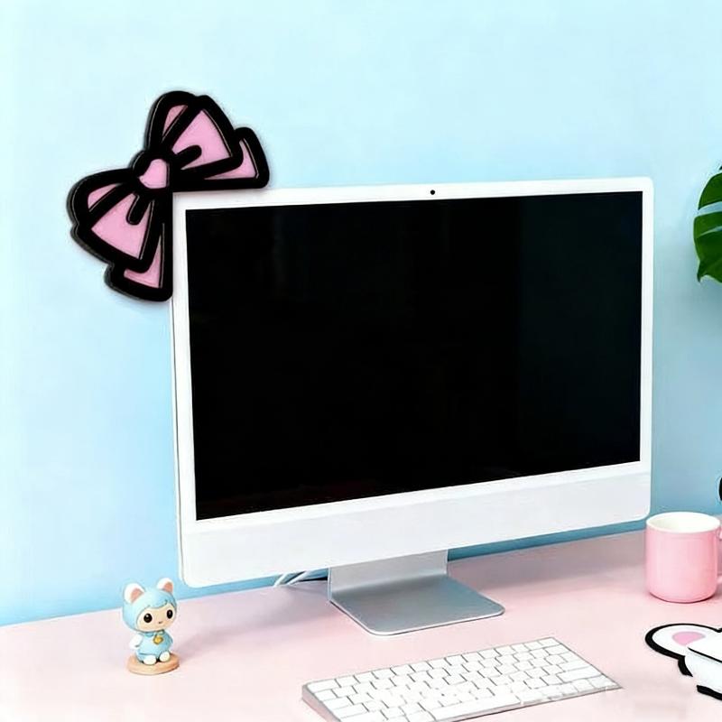 New 1/2Pcs Wooden Bowknot PC A - đánh giá và giá Office Technologies