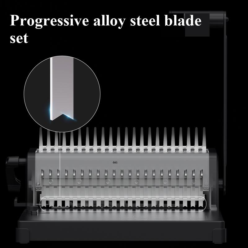 Deli 3870/3871/3872S/3873S Hea - đánh giá và giá Binding Machine Comb