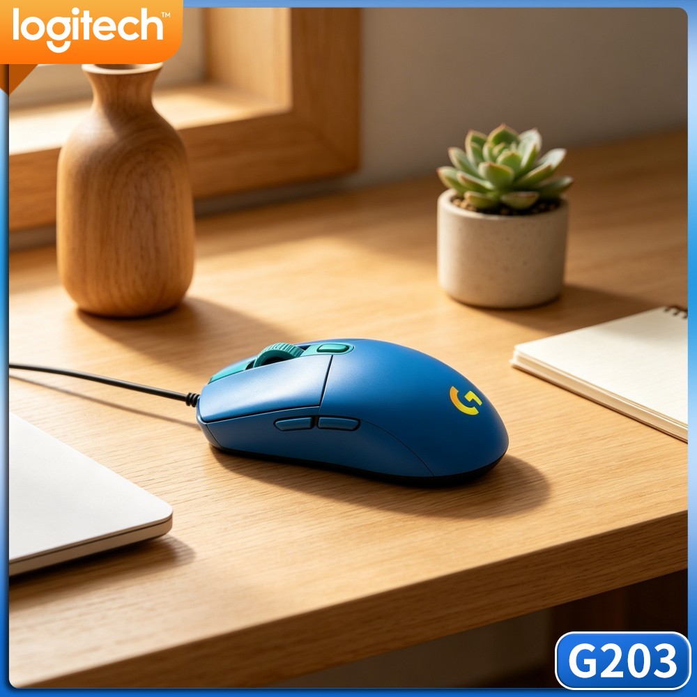 Logitech G203 Wired Gaming Mou - đánh giá và giá Logitech Mouse G203