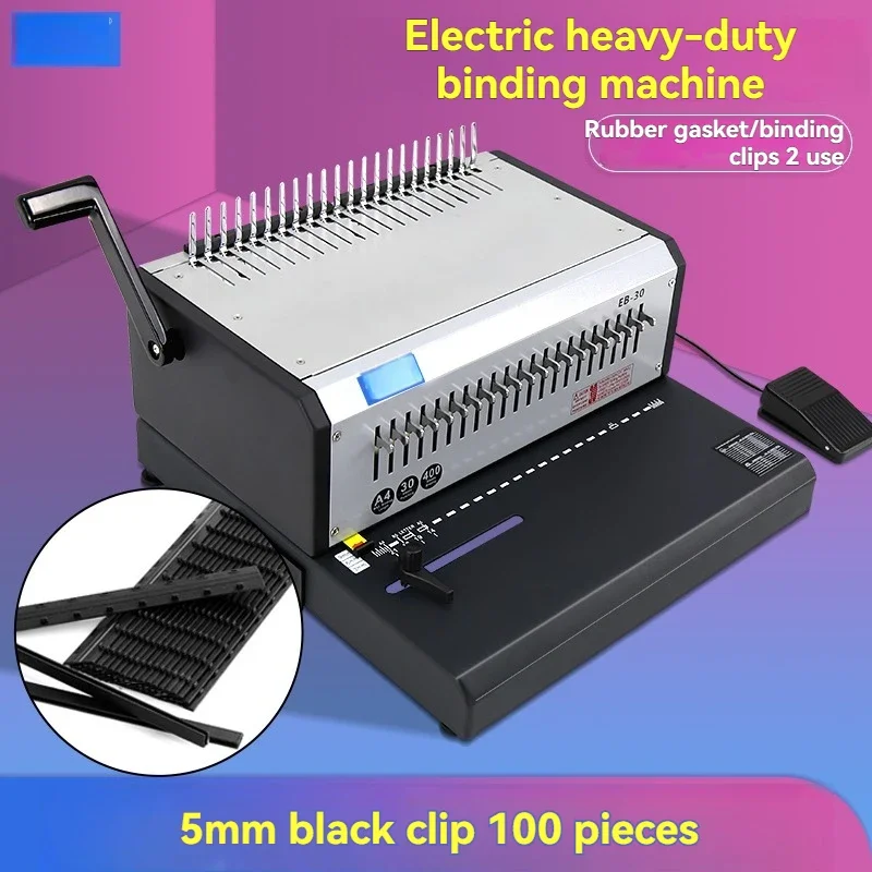 Heavy-duty electric binding ma - đánh giá và giá Binding Machine Comb
