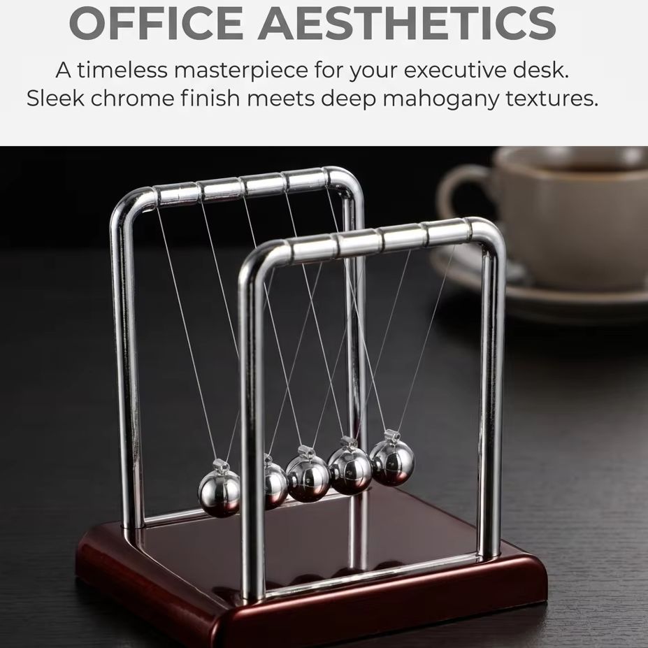 Newton Cradle Balance Pendulum - đánh giá và giá Office Technologies
